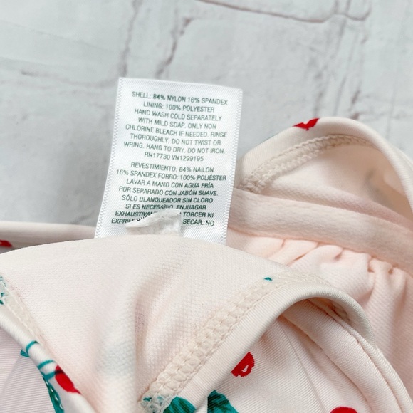 Wild fable NWT cherry print bikini extra cheeky size XS & XXS - Picture 5 of 7